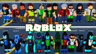 BEN 10 FIGHTING GAMES  CORRIDA COM TODAS AS VERSÕES DO XLR8 QUAL É O MAIS RAPIDO ROBLOX [upl. by Eirovi466]