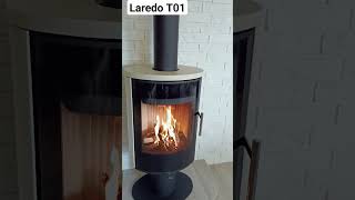 Piecyk kominkowy Romotop Laredo T01 kominek fire fireplace kominki piec stove [upl. by Aldus]