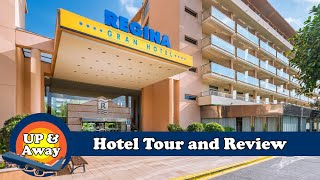 4R Regina Gran Hotel Family Holiday in Salou Spain Half BoardAll Inclusive Walk Through Info [upl. by Ateuqirne]