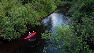 River Below  Kayak on the Pine River [upl. by Madelyn729]