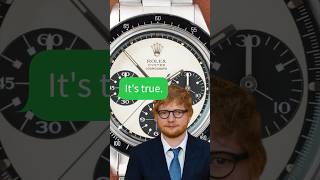 Ed Sheeran has the WORST amp BEST WATCH COLLECTION All at the Same Time… rolex [upl. by Holcman]