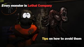 Best Lethal Company Monster Guide [upl. by Chon]