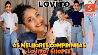 COMPRINHAS NA LOVITO SHOPEE  BLUSAS CALÇA JEANS TENDÊNCIAS PRIMAVERA 2024 [upl. by Chemesh275]