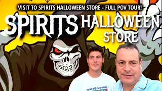 Spirits Halloween Superstore Haunted Animations Masks and More [upl. by Glaudia]