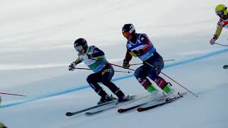 Ski Cross World Cup Alleghe 2024 [upl. by Nnad]