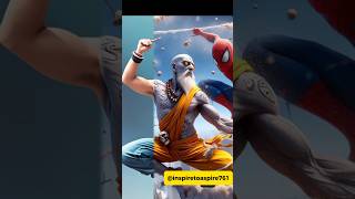 Dhalsim Transformation 💥 dhalsim spiderman inspiration inspiretoaspire761 shorts [upl. by Center]