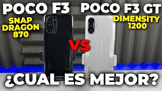 PRUEBA EN JUEGOS XIAOMI POCO F3 VS POCO F3 GT REDMI K40 GAMING ¿CUAL ES MEJOR [upl. by Aikenat]