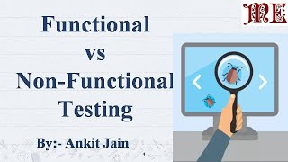 Functional and NonFunctional Testing  By Ankit Jain [upl. by Loralie]