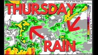 Heres Where it will Rain in Jamaica amp the Rest of the Caribbean on Thursday April 18 2024 [upl. by Aivatnwahs352]