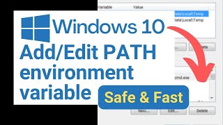 How to recover path environment variables on Windows 10 [upl. by Kevina]