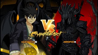 HASHIMOTO CAPTIVE VS AEROFOZ SWAGGY CHAMPION SET Episode 5  AQW Indonesia shorts [upl. by Alomeda]