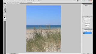 Photoshop  tutoriel  redresser un horizon [upl. by Atthia121]