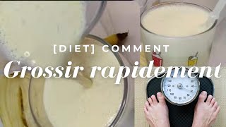 LA MEILLEURE BOISSON POUR PRENDRE DU POIDSGAIN WEIGHT FASTcommentprendredupoids [upl. by Innep]