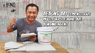 Bebond BB1 Cementitious Multipurpose Adhesive Bonding Agent [upl. by Adnerad81]