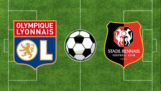 Lyon vs Rennes Résumé et Buts  Ligue 1 202324  PES 21 [upl. by Manuela]