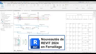 Nouveautés de Revit 2024 en Ferraillage [upl. by Nirej612]