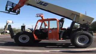 Product Review JLG G1055A Telehandler Part 1 [upl. by Rhines975]