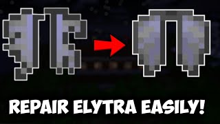 How to Repair Elytra in All Editions EASY TUTURIAL [upl. by Lilly459]