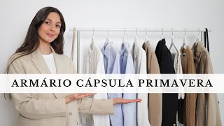 ESSENCIAIS NO ARMÁRIO PRIMAVERA 2022  Carina Pinheiro [upl. by Gettings]