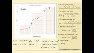 Lesson 38 Diprotic Titrations [upl. by Ayela]