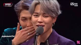 ENG SUB BTS MAMA ARTIST OF THE YEAR SPEECH 2018 [upl. by Azpurua]