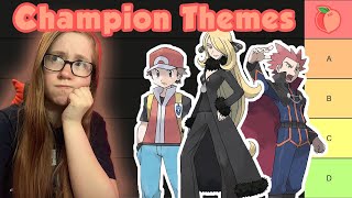 MUSICIAN RANKS POKEMON CHAMPION THEMES [upl. by Sello522]