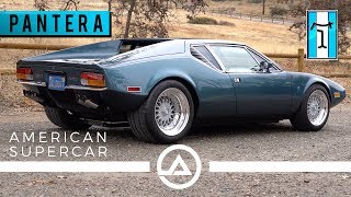 1972 DeTomaso Pantera  A True American Supercar [upl. by Krystin]