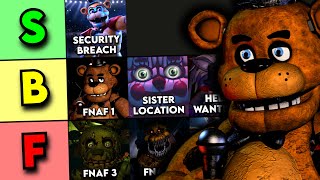 I Ranked EVERY SINGLE FNAF GAME [upl. by Adnam]