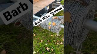 Barb Wire Spinner Simple👍🏻 wire barbwire fence [upl. by Annoda484]