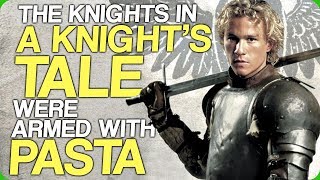 The Knights in A Knights Tale Were Armed With Pasta Big Actors in Earlier Roles [upl. by Kulda]