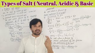 Types of Salt Class 10 Chemistry MT CHEMISTRY [upl. by Aaron]