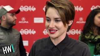 Shailene Woodley Talks Divergent amp New Roles  SUNDANCE 2014 [upl. by Cochran]