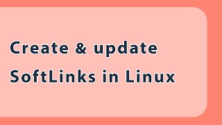 10 How to create Soft Links in Linux  Linux Basics commands tutorials [upl. by Behka356]