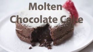 How to Make Molten Chocolate Cake [upl. by Audy]