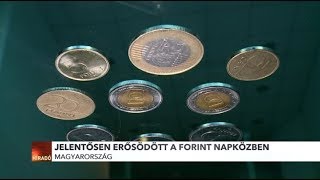 Erősödött a forint [upl. by Marchese]