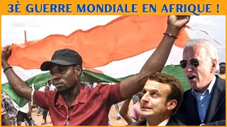 Niger Macron ÉtatsUnis  manœuvres pour une 3è guerre mondiale [upl. by Kalle]