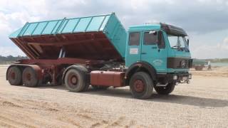 MercedesBenz 1632 Kippsattel beim Kippertreffen in WeselBislich 52017 [upl. by Stutman985]