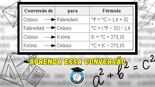 CONVERTENDO UNIDADES DE MEDIDA DE CALOR Fácil de Aprender [upl. by Yeldnarb907]