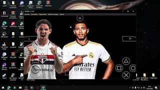 Como Baixar e Instalar Pes Efootball de PSP no Pc e no Android [upl. by Halueb]