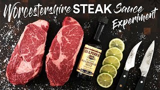 Sous Vide WORCESTERSHIRE SAUCE Steaks Experiment  Sous Vide Everything [upl. by Tibbitts]