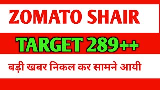 Zomato Share News and Analysis Latest Updates Price Targets and Market Insights [upl. by Robb]