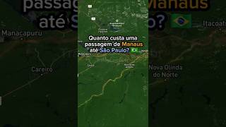 Quanto custa uma passagem de Manaus até São Paulo [upl. by Ody19]