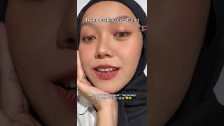 Tag temen kamu yang berani coba trend ini 😜🫵🏼 somethinc lipstickhack checkmatte [upl. by Akem]