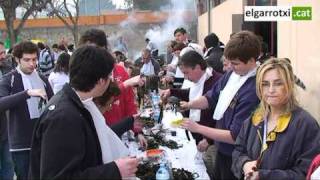 5a CALÇOTADA POPULAR 2011 Castellfollit de la Roca [upl. by Airdnat720]