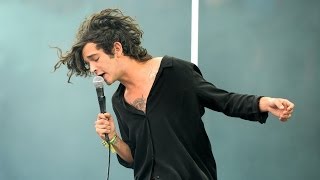 The 1975  Robbers at Glastonbury 2014 [upl. by Ahselaf]