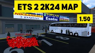 Ets 2 Otobüs Modu Travego 17 SHD Mega Mod 150  EURO TRUCK SIMULATOR 2 [upl. by Irtimd]