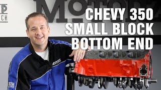 HowTo Rebuild Bottom End Chevy 350 Small Block Engine Motorz 66 [upl. by Etnomaj]