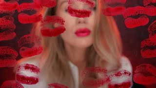 ASMR  CLOSEUP KISSES on your screen PERSONAL ATTENTION  Mouth Sounds [upl. by Frankie]