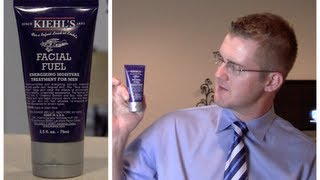 Kiehls Facial Fuel Mens Moisturizer Review [upl. by Brahear]