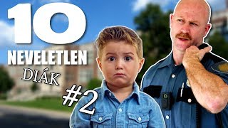 10 Neveletlen Diák 2 TOPLISTÁK [upl. by Calore560]